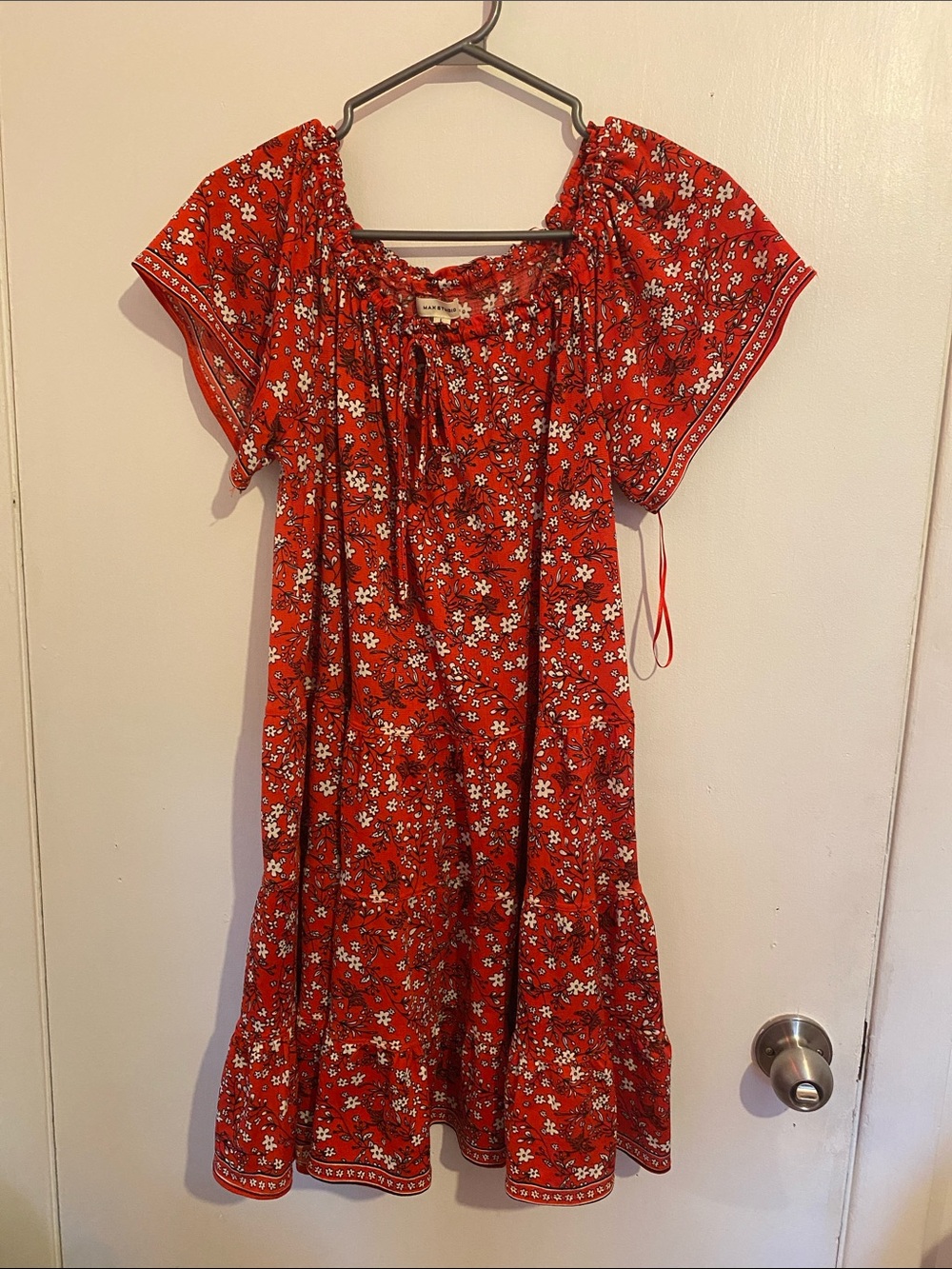 Red Flower Dress